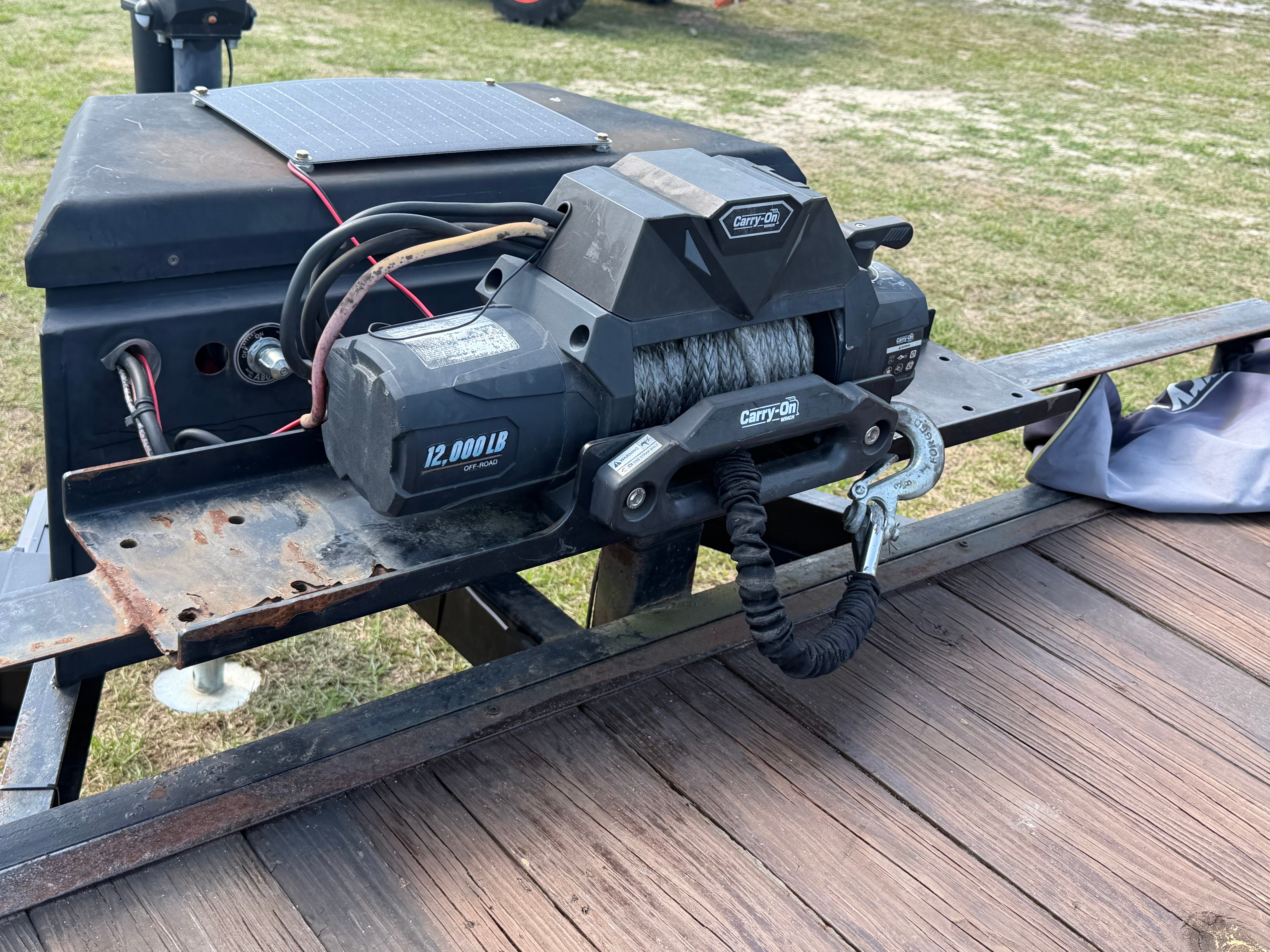 82x20 Car Hauler Trailer for rent in Ellabell, GA — photo 3