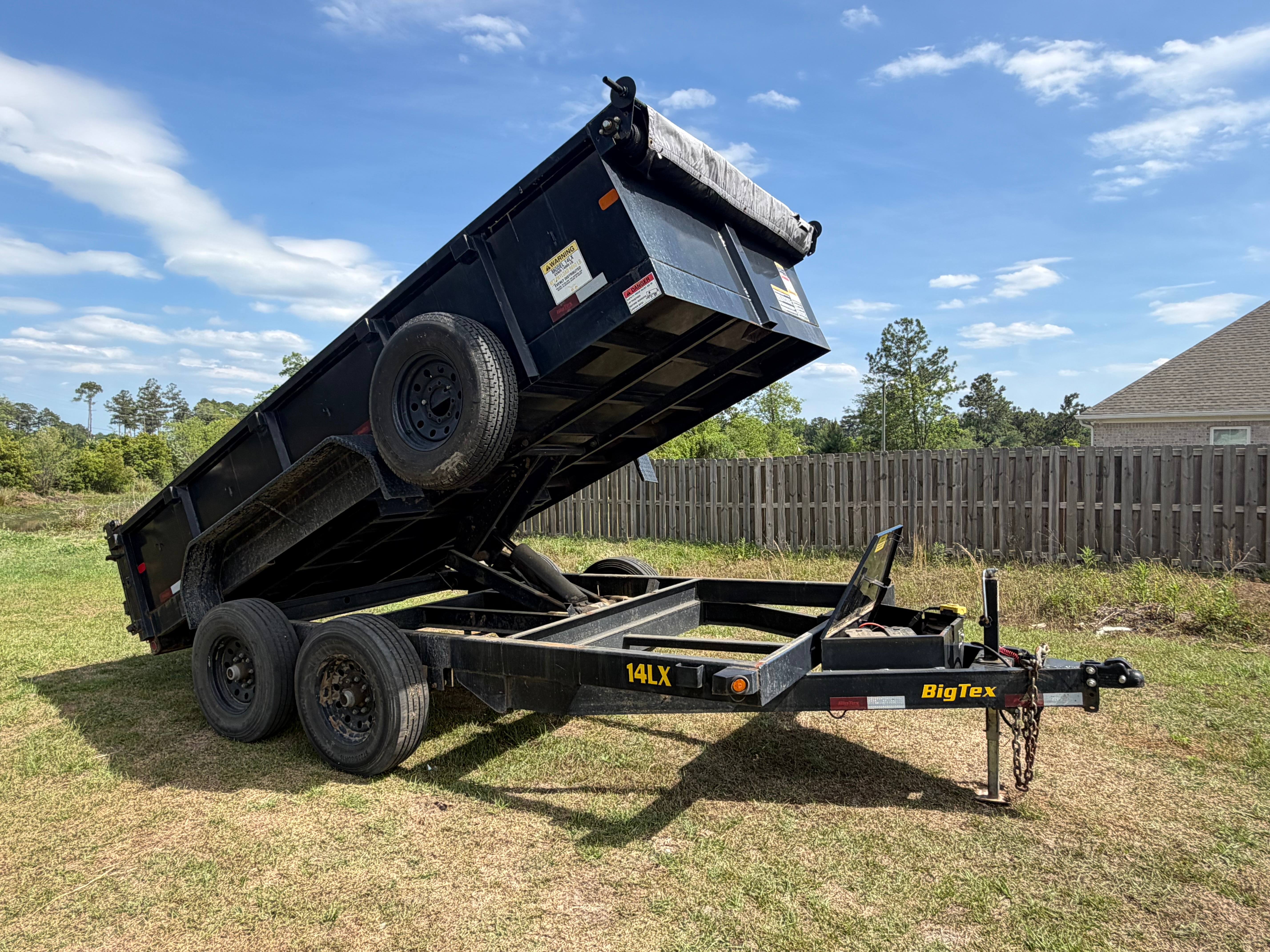 7x14 Dump Trailer rental in Ellabell, GA