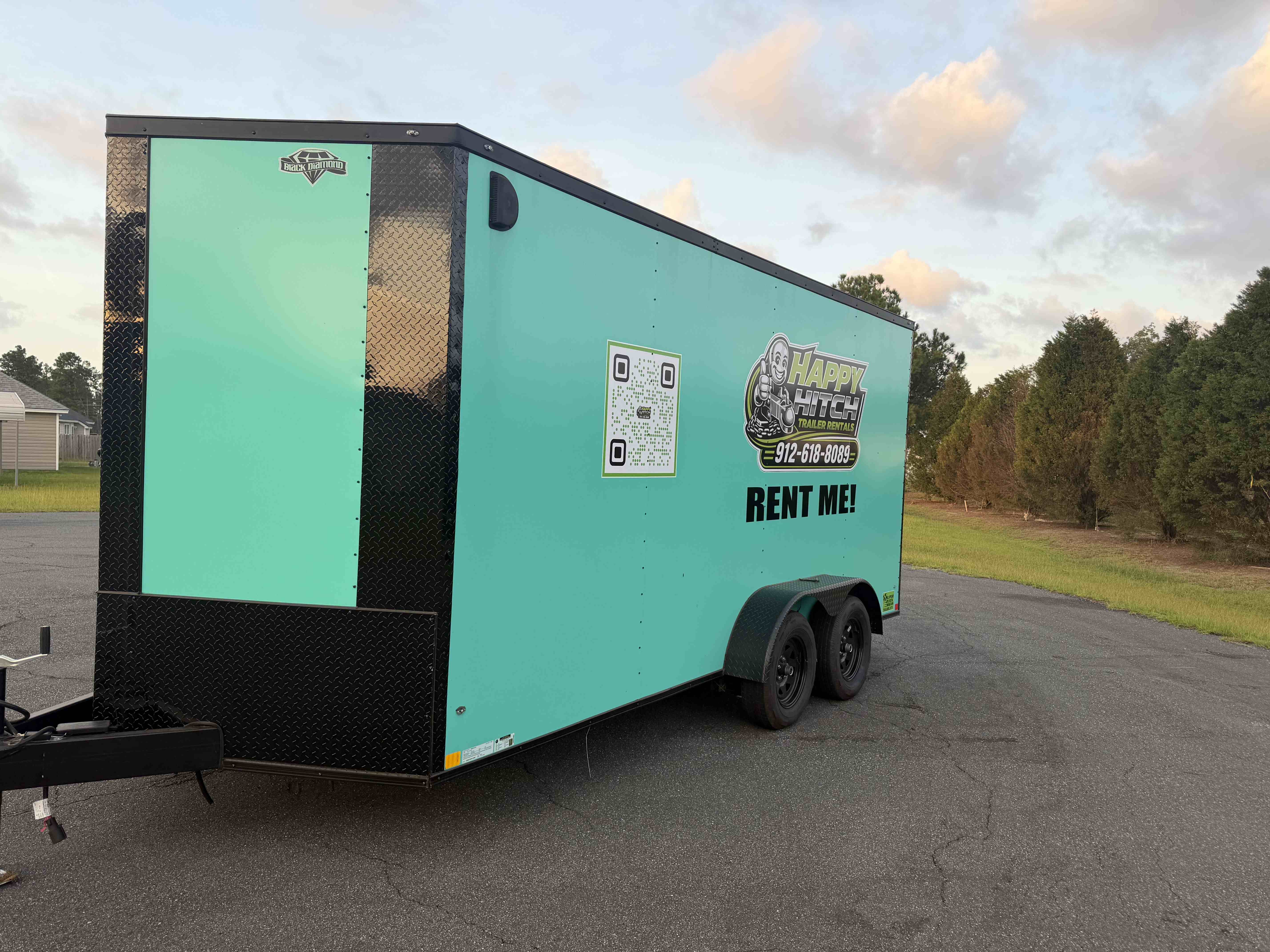 7x16 Enclosed Trailer for rent in Ellabell, GA — photo 2