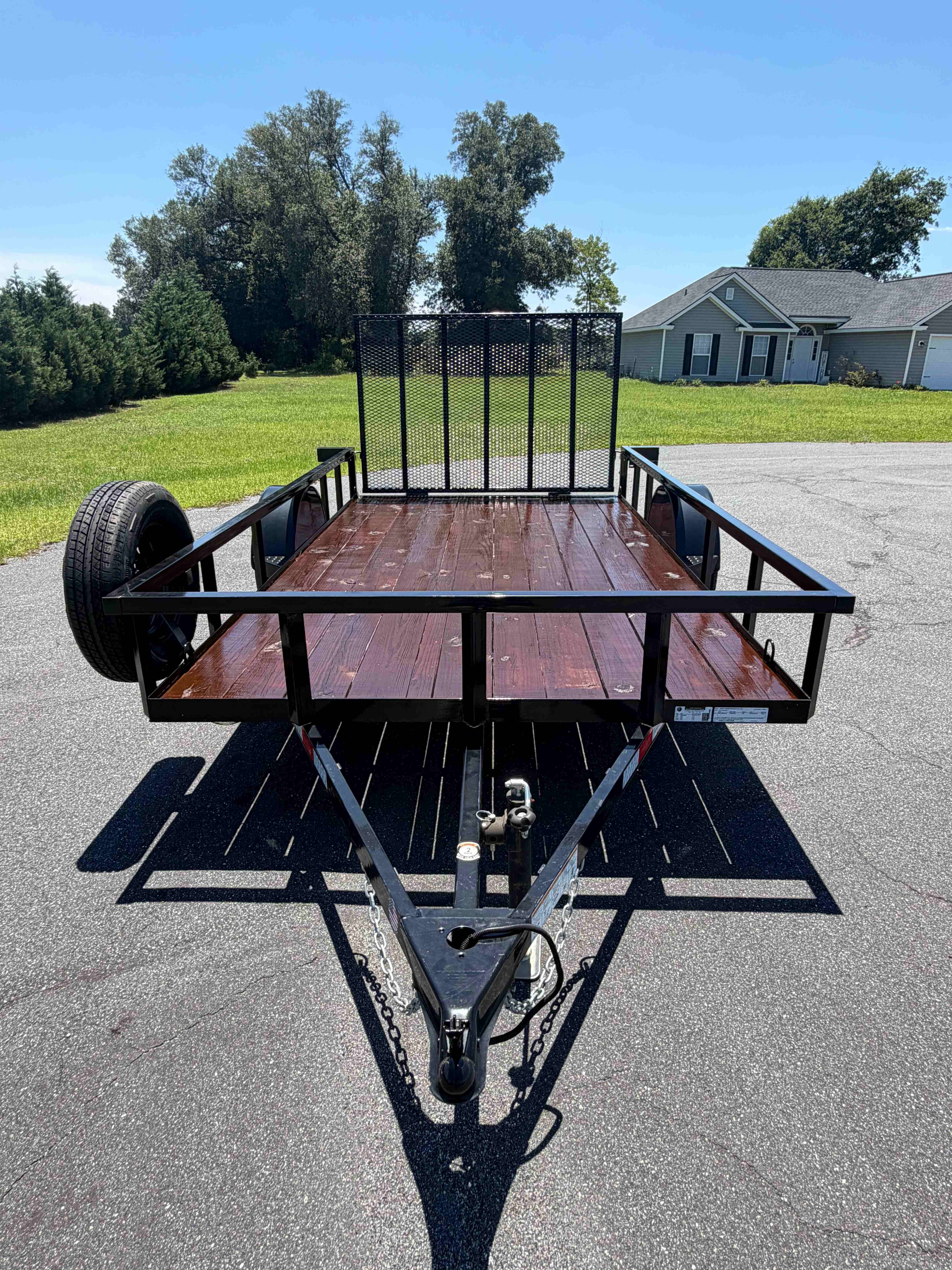 6x12 D2E Utility Trailer for rent in Ellabell, GA — photo 2