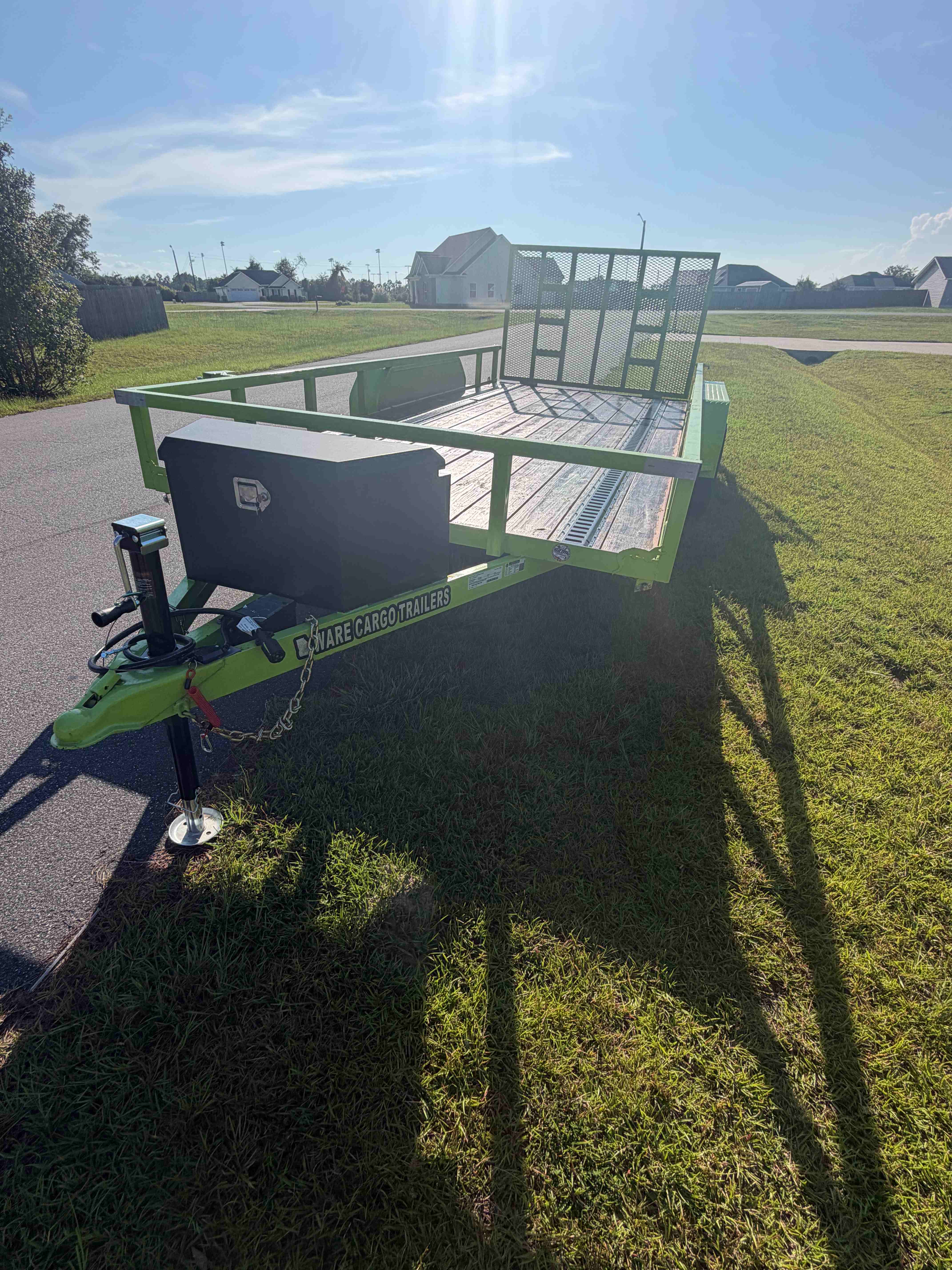 7x16 Utility Trailer for rent in Ellabell, GA — photo 2