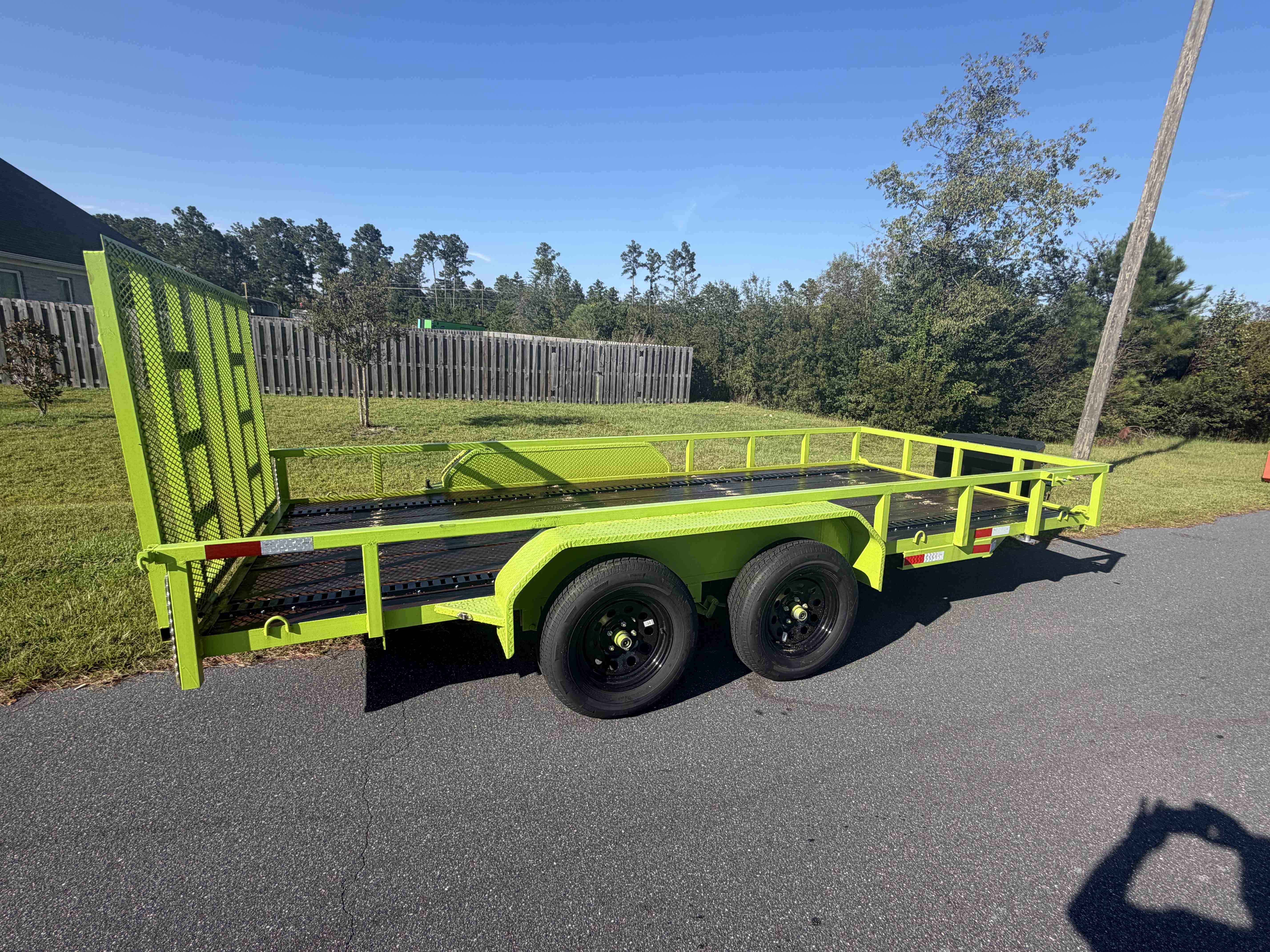 7x16 Utility Trailer for rent in Ellabell, GA — photo 4